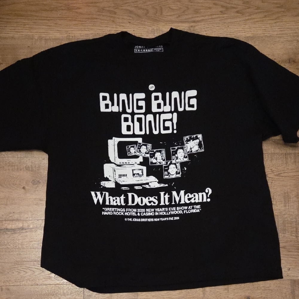 Jonas Brothers - Joe Jonas Bing Bing Bong Tee